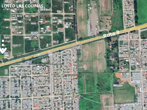 Terreno en Venta 25  mts Fondo