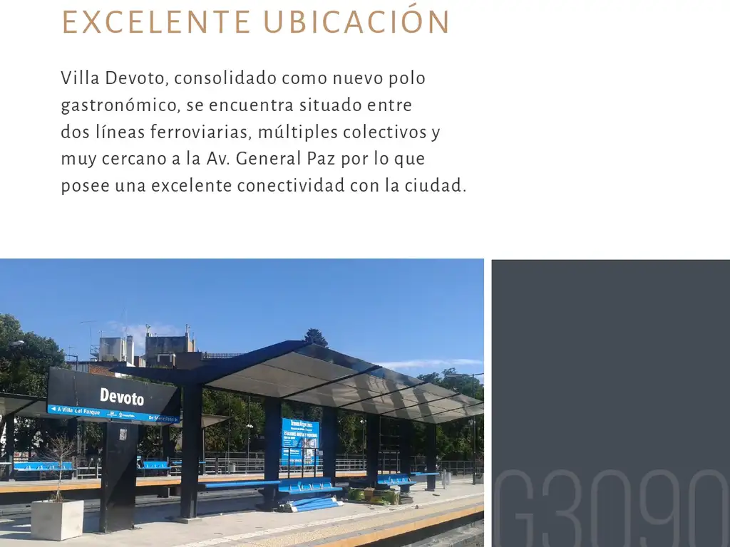 Terra de  1 y 2 Dormitorios