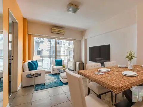 VENTA DEPARTAMENTO DOS AMBIENTES CON BALCON AL FRENTE RETIRO / RECOLETA