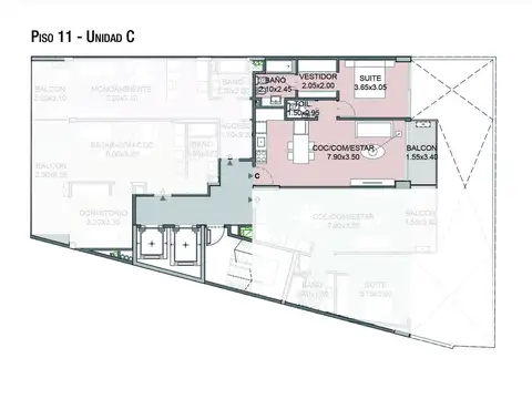 Departamento en Venta al Oeste
