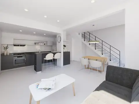 Casa 3 ambientes con 2 baños