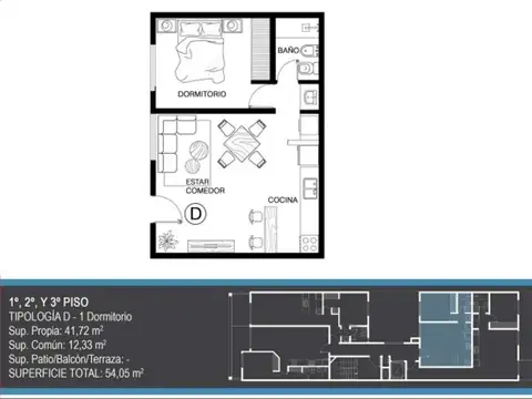 Departamento en Venta en General Paz, USD 67.500