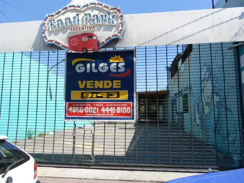 Venta  de  Terreno de 9x43M²  en Ramos Mejía   S/Av. Rivadavia