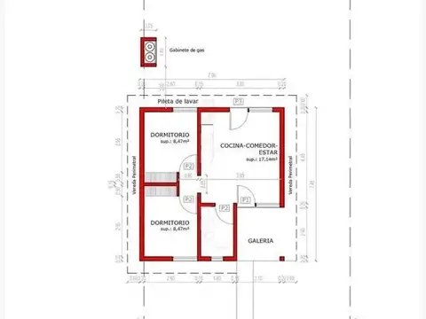 Casa en Venta en Fontana, USD 60.000