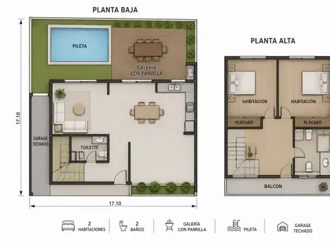 Casa en Venta en Casas Del Parque, USD 160.000
