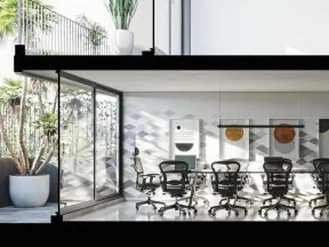 Oficina Monoambiente con 2 baños