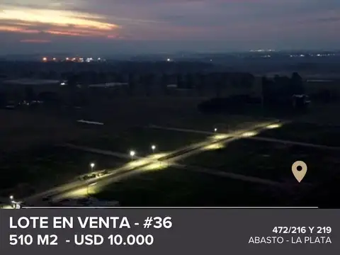 Terreno en Venta 42  mts Fondo