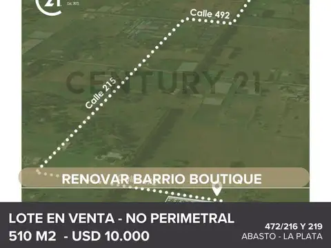 472 entre 216 y 219 100, Piso 0