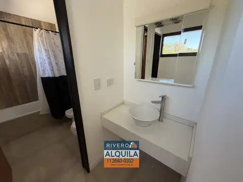 Departamento 3 ambientes con 2 baños