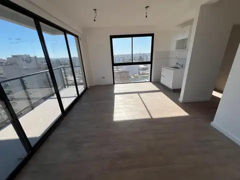 Departamento 2 ambientes con 2 baños