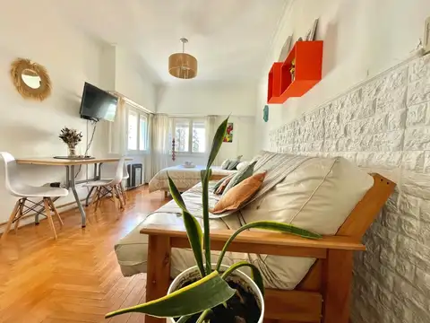 Departamento en alquiler temporario - 1 Ambiente - Mar del Plata