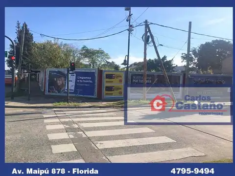 Exc. Lote de 8,66x34,64m2 a Mts. de Panamericana