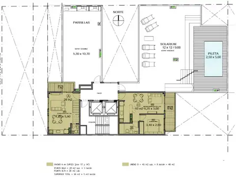 Departamento en Venta de 2 ambientes