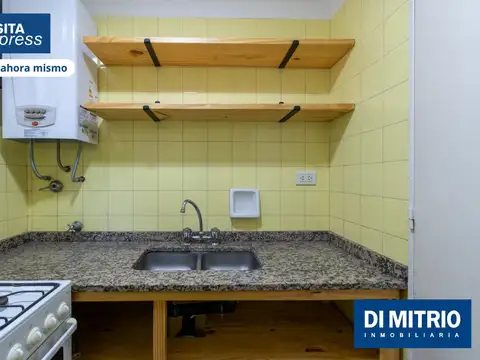 Departamento 2 ambientes con 1 baño