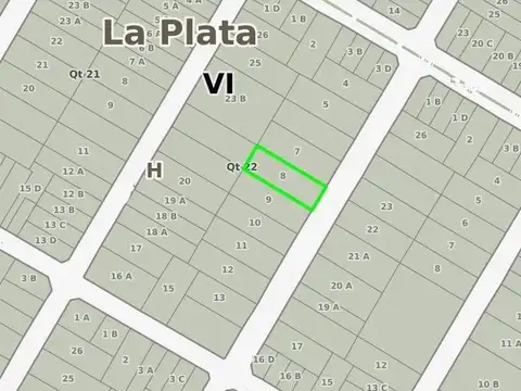 Terreno en Venta en City Bell, USD 240.000