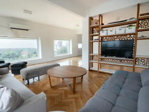 Departamento en venta, 5 ambientes en Palermo Chico, reciclado, con vista al río