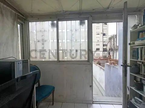Venta monoambiente con gran terraza Av. Corrientes y Av. Callao - Acepta financiación propia