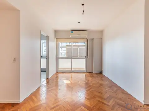 Departamento 3 amientes muy luminoso en Colegiales, espacio guarda coche