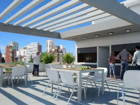 Departamento 2 ambientes con 1 baño