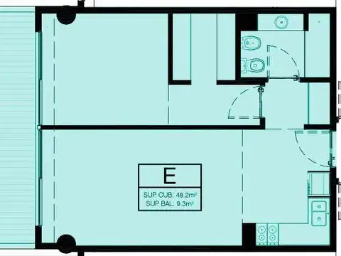 Departamento en Venta Apto profesional