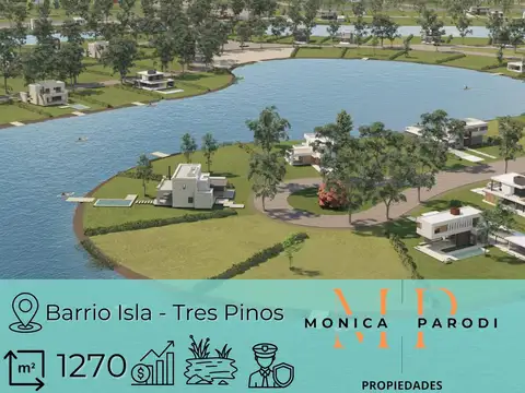 LOTE EN VENTA EN BARRIO ISLA – TRES PINOS, GENERAL RODRÍGUEZ