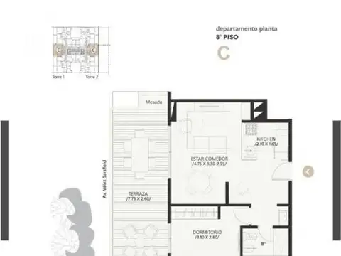 Departamento en Venta al Este