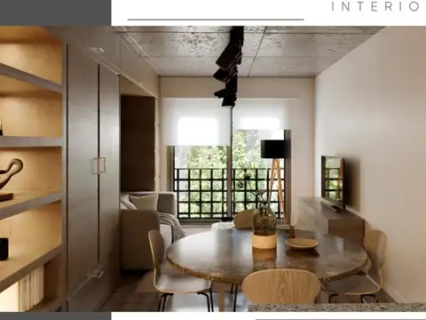 Departamento Monoambiente con 1 baño