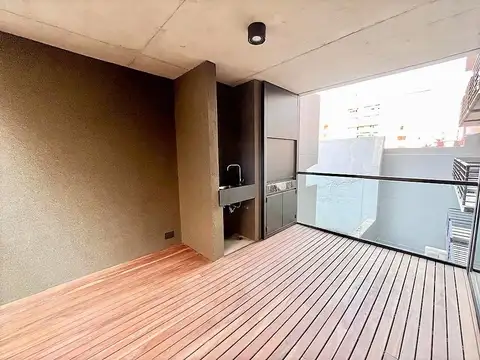 Departamento 2 ambientes con 2 baños