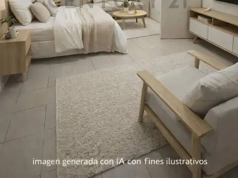 VENTA MONOAMBIENTE EN RECOLETA CON PATIO - APTO PROFESIONAL