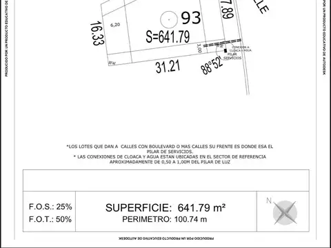 Terreno / Lote en venta de 641m2 ubicado en Canning