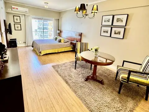 Monoambiente Amueblado Muy Luminoso