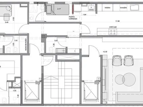 Departamento en Venta con 2 cocheras