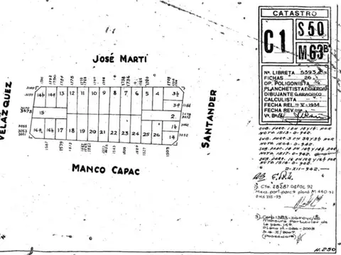 Terreno en Venta en Flores, USD 180.000