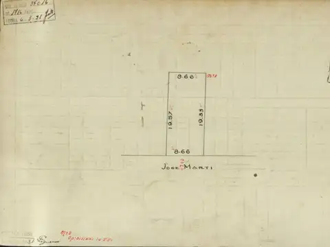 BAJO FLORES - LOTE en VENTA - 8,66x19,40 - USAB 0