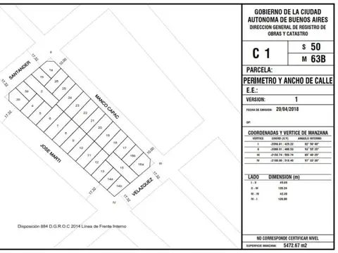Terreno en Venta de 168,0 m2