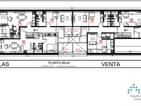 Departamento en Alquiler de Monoambiente