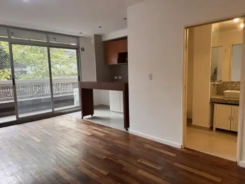 Departamento monoambiente en alquiler anual Nuñez Cochera cub. - parrilla - pileta