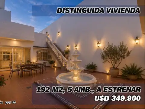Excepcional Casa 5 amb. 192 m2, buena zona de V. Soldati