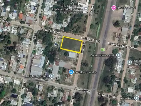 Terreno en Venta de 593,0 m2