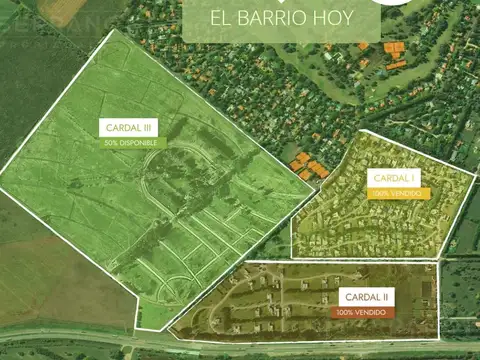 Terreno en venta, Barrio Cerrado El Cardal de Los Cardales III