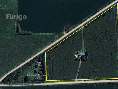 Campo y casa Zona Rural a 1.300 Metros de Ruta 100