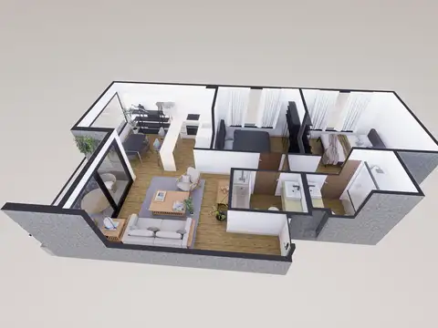 Departamento en Venta en Caseros, USD 124.830