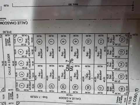 Terreno en venta - 640Mts2 - Nueva Atlantis