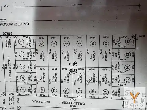 Terreno en venta - 640Mts2 - Nueva Atlantis