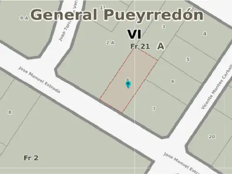 Terreno en Venta en Estrada, USD 95.000