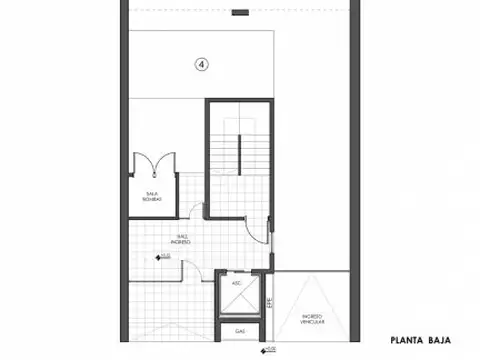 Departamento 2 ambientes con 1 baño