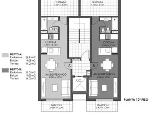 Departamento en Venta de 1 dormitorio