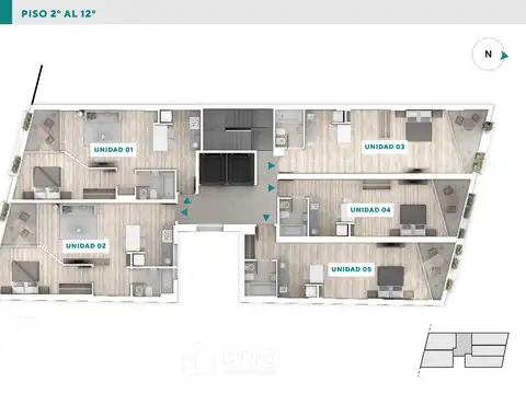 Departamento en Venta de 2 ambientes