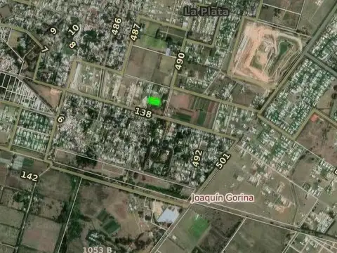 Terreno en Venta en Manuel B Gonnet, USD 56.000