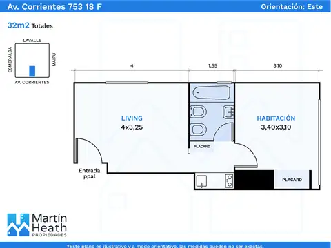 Avenida Corrientes 700, Piso 18